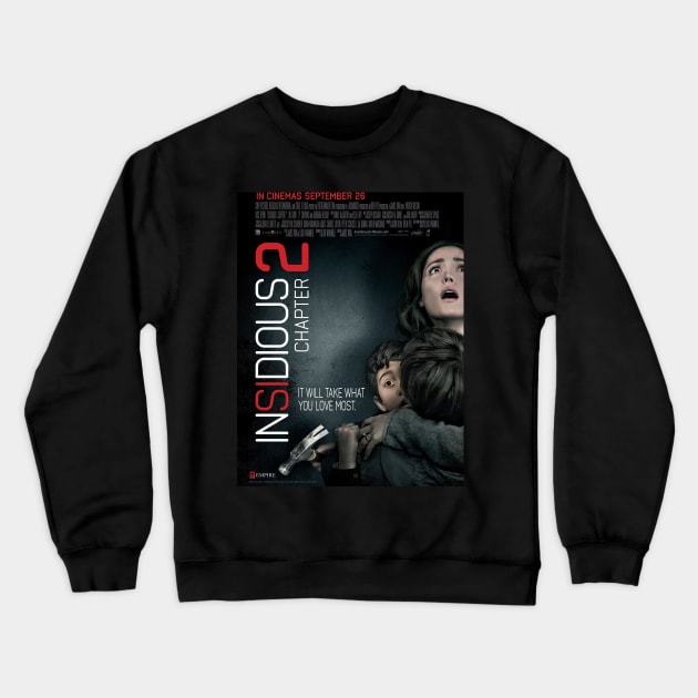 Insidious: Chapter 2 Movie Poster Crewneck Sweatshirt by petersarkozi82@gmail.com